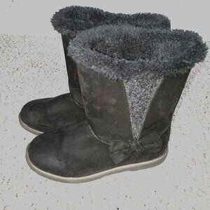 Girl’s Kohls Kinsley Black Boots Size 4M